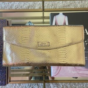 Ralph Lauren Gold Clutch